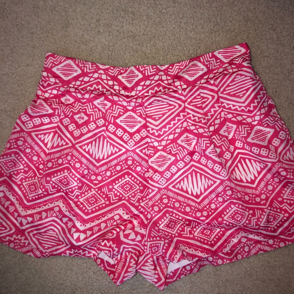 Tribal print shorts